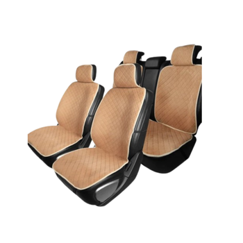 Cuvertura ALCANTARA beige 4pcs 