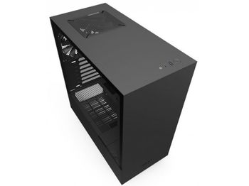 купить Case ATX NZXT H510, 1xUSB 3.1, 1xType-C, 2x120mm, Temp. Glass, Filters, Cable Man., Black в Кишинёве 