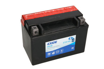 Стартерная аккумуляторная батарея YTX9-BS EXIDE 