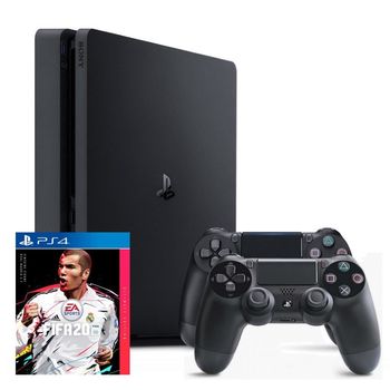 PlayStation PS 4 Slim 1TB + FIFA 20 + 2nd Controller + 14 Days PS Plus 