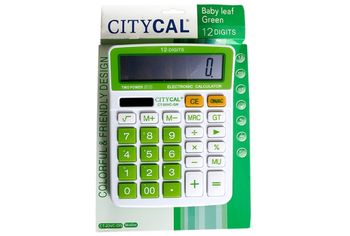 Калькулятор Citycal/XINNUO CT-20VC-GN двухцветный 