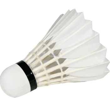 Fluturas badminton din pana (1 buc.) Victor Special 104007 white (9466) 