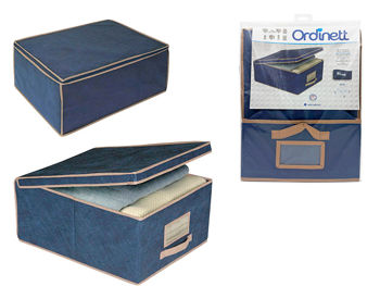 Cutie de depozitare Ordinett 48X36X19cm, albastră 