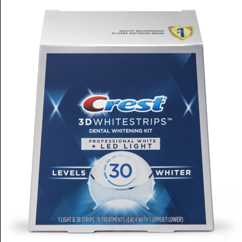 CREST 3D WHITE - WITH LIGHT KIT™ 38 STRIPS 