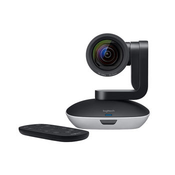 Web camera Logitech PTZ PRO 2 Video Conference Camera, Full HD 1080p 30fps, motorized pan, tilt and zoom, ±90° pan, ± 35°/45° tilt, 10x HD zoom , Autofocus, Remote, 960-001186