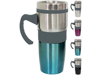 Pahar-termos 400ml, 19cm, inox 