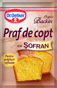 Разрыхлитель Dr. Oetker шафран, 16г 