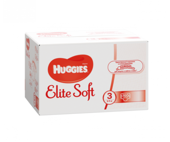купить Подгузники Huggies Elite Soft 3 (5-9 kg), 160 шт. в Кишинёве 
