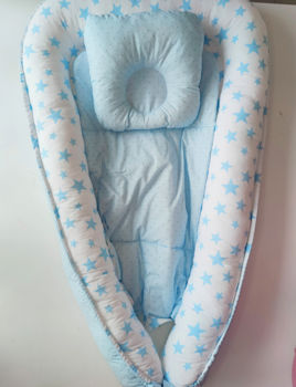 Гнёздышко в кроватку Pampy Blue 