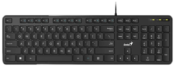 Tastatură Genius SlimStar M200, Cu fir, Negru 