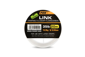 Fir forfac Fluorcarbon Fox Edges LinK Ilus Fluoro 0.53mm/25lb(20m) 