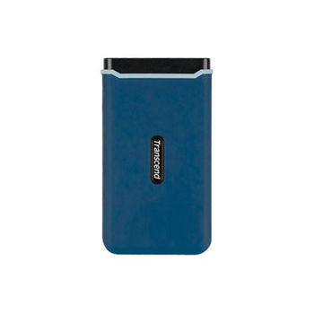 1.0TB (USB3.1/Type-C) Transcend Portable SSD "ESD350C", N.Blue (96x54x12mm, 87g, R/W:1050/950MB/s) 