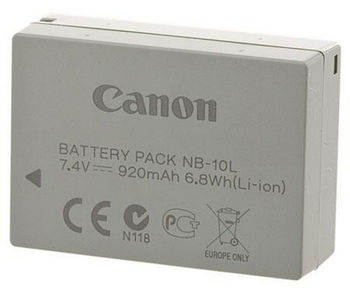 Battery pack Canon NB-10L, for SX40,50 & G15, G16, G3X 