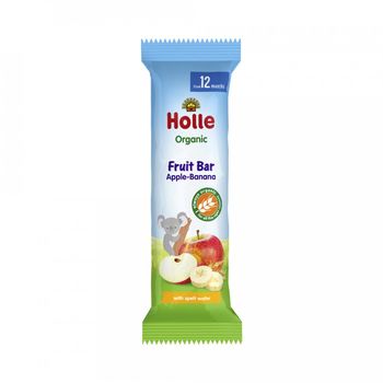 Batonaș de mere și banane Holle (12+ luni), 25g 