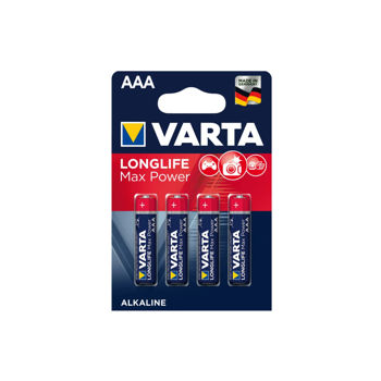 купить Батарейка Varta Longlife Max Power AAA LR03 (4шт) в Кишинёве 