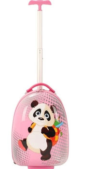 Valiză pentru copii Panda Pink 