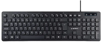 Клавиатура Gembird KB-MCH-04-RU, проводная, черная 
