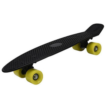 Skateboard XQMAX 27911 Скейтборд 57x14x9cm, max 80kg, гоночный стиль, черный