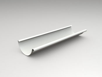 купить Желоб L=2000 mm (125 mm) RAL-9003 в Кишинёве 