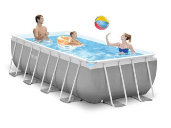 Intex 26788 Piscina Carcas Metal 400x200x100cm, 6836L 