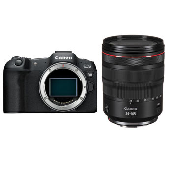Canon R8 + RF 24-105mm F4L IS DISCOUNT 4000 lei 