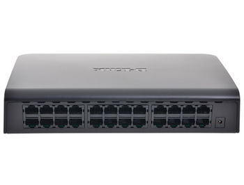 D-Link DES-1024A/E1B L2 Unmanaged Switch with 24 10/100Base-TX ports, 8K Mac address, Auto-sensing, Plastic case (retelistica switch/сетевой коммутатор)