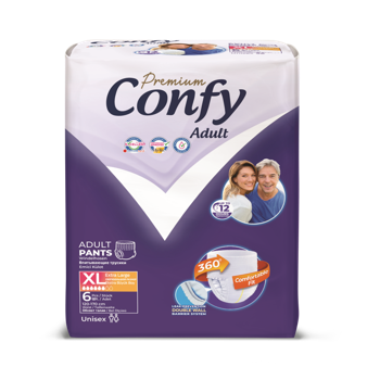 купить Confy Premium Adult Pants EXTRALARGE STD, Трусики для взрослых, 7 шт. в Кишинёве 