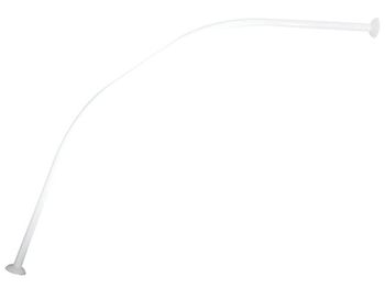 Карниз для шторки дуга-форма MSV 80X80/90X90cm белый 
