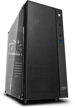 купить Case ATX Deepcool MATREXX 55 MESH, w/o PSU,Ttempered Glass, USB3.0, Black в Кишинёве 