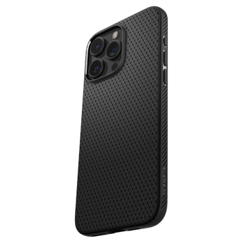 Spigen iPhone 15 Pro Max, Liquid Air, Matte Black 