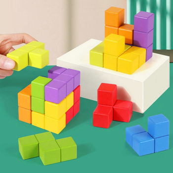 Деревянный кубик Рубика 178653 (8881) 