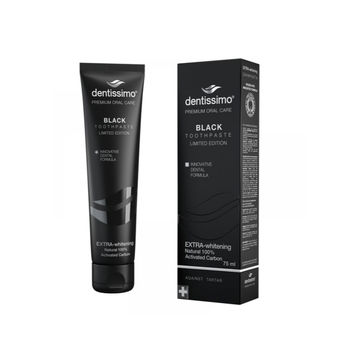 cumpără Dentissimo Black Pasta de dinti Extra-Whitening 75ml în Chișinău 