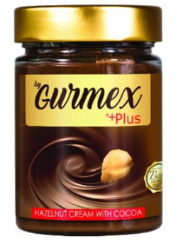 Crema de alune cu cacao Gurmex Plus 350g 