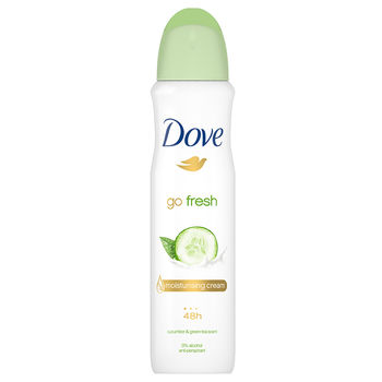 Антиперспирант Dove Go Fresh с ароматом огурца и зеленого чая, 150 мл 