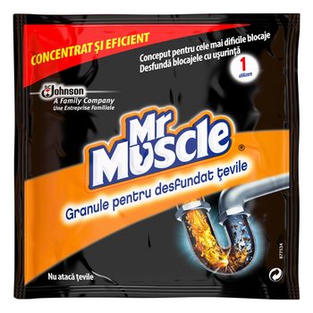 купить Mr.Muscle гранулы для очистки труб, 50 г в Кишинёве 