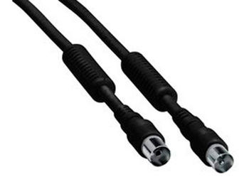 E84098 Antenna Cable High Quality 1,5m, double shielded max. 90 db/75Ohm with filter for the protection against interferences (cablu/кабель)