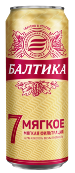 Балтика Мягкое №7 0.45Л Ж/Б 