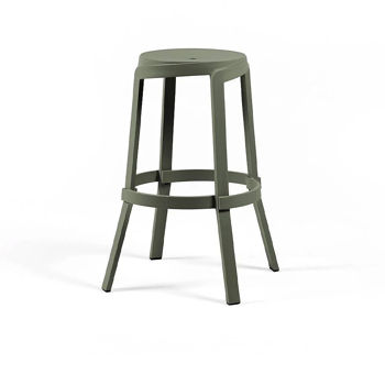 Scaun de bar Nardi STACK STOOL MAXI CACTUS 40358.27.000 (Scaun de bar pentru gradina exterior terasa)