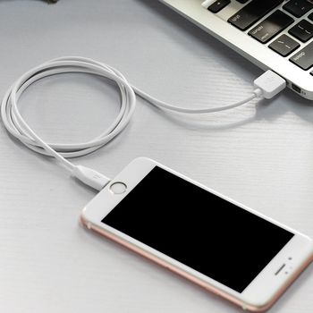 Кабель Hoco X1 Rapid Lightning (1м) [White] 