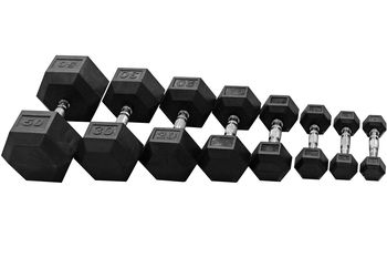 купить Гантели Rubber Hex 15 кг в Кишинёве 