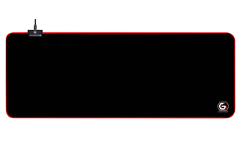 Игровой коврик для мыши Gembird MP-GAMELED, Чёрный 