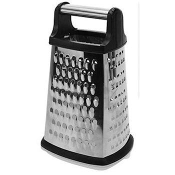 Răzător Excellent Houseware 20887 cu patru fete si recipient 14X11X24cm