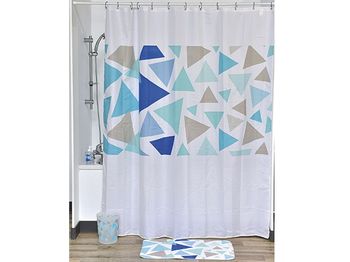 Perdea pentru dus 180X200cm Tendance Geometric, poliester 