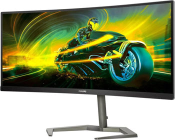 купить 34" PHILIPS 34M1C5500V,Black,VA,3440x1440,165Hz,AdaptiveSync,1msMPRT,350cd,HDR,MegaDCR,HDMI+DP,Spkrs в Кишинёве 