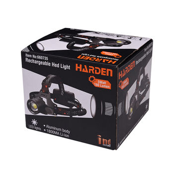 купить Фонарик светодиодный налобный LED 5 Watt/180 Lumen  (3 позиции)  HARDEN в Кишинёве 