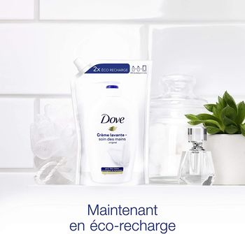 Крем-мыло Dove Original Красота и уход, увлажняющий, не раздражает кожу, 500 мл 