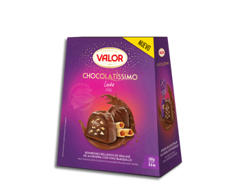 Конфеты Valor молочный шоколад 250 гр 
