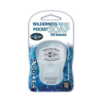 cumpără Solutii spalat Sea To Summit Pocket Soap Wilderness Wash 50 leaves, APSOAPx în Chișinău 