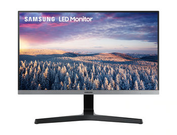 23.8" SAMSUNG S24R350F, Black/Gray, IPS, 1920x1080, 75Hz, FreeSync, 5ms, 250cd, MegaDCR,D-Sub+HDMI 