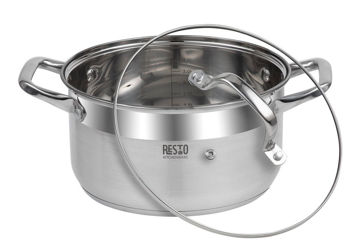 Pot with lid RESTO Rigel 92004-22cm 